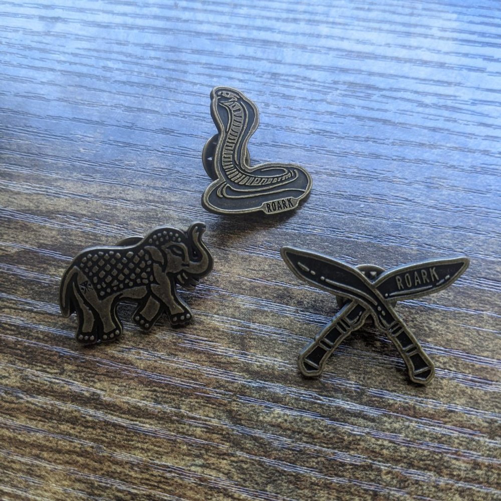 Rare Roark Pin Pack from Nepal